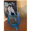 Image 6 : Decorative Glassware, Ceramic Rooster, and Artwork