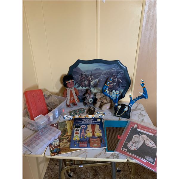 Native American-Inspired Artifacts and Craft Supplies