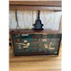 Image 1 : Framed Shadow Box Display of Tobacco Pipes and Smoking Accessories