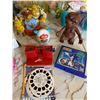 Image 3 : Collectibles Lot Including Plush Toys, Character Glasses, and Novelty Items