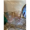 Image 3 : Household Mirror, Pink Depression Glassware, Bradford Exchange Collectible Plates