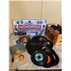 Image 1 : Record Player, Vinyl Records and Monopoly: The Office Collectors Edition