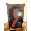 Image 4 : Elvis Presley Memorabilia Lot: Clock, Wall Art, and Book