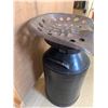Image 2 : Milk Can Tractor Seat Stool With Rustic Metal Design