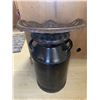 Image 3 : Milk Can Tractor Seat Stool With Rustic Metal Design