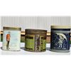 Image 3 : Three Vintage/antique Tin Containers Featuring Morton Salt, Ogdens, and Canadian Mounty Designs