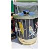 Image 5 : Decorative Tin Containers and Figurine