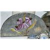 Image 2 : Decorative Metal Box with Floral Hand-Painted Design and Set of Fluted Pastry Tins