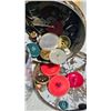 Image 4 : Sewing Buttons in Decorative Tins