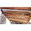 Image 8 : Antique Wooden Dresser with Attached Mirror and Four Drawers