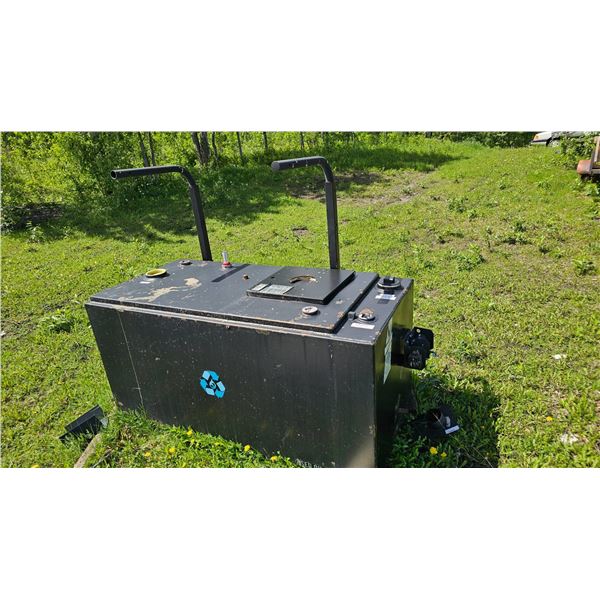 Metal Hydraulic Oil Reservoir Tank with Mounted Pump
