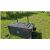 Image 1 : Metal Hydraulic Oil Reservoir Tank with Mounted Pump