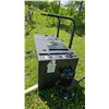 Image 2 : Metal Hydraulic Oil Reservoir Tank with Mounted Pump