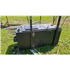 Image 7 : Metal Hydraulic Oil Reservoir Tank with Mounted Pump