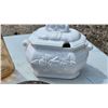 Image 3 : Vanity Accessories Tableware Glass, Porcelain, Silver-Toned Metal