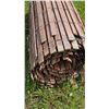 Image 2 : Bundle of Weathered Wooden Slats Secured with Wire Ties