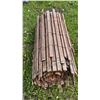 Image 3 : Bundle of Weathered Wooden Slats Secured with Wire Ties