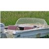 Image 5 : Fiberglass Motorboat with Windshield and Evinrude Outboard Motor