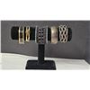 Image 1 : Five Mixed-Material Cuff Bracelets Including Sterling Silver and Gold-Tone Designs