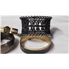 Image 8 : Five Mixed-Material Cuff Bracelets Including Sterling Silver and Gold-Tone Designs