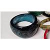 Image 7 : Seven Vintage-Style Bangles in Various Materials and Designs