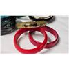 Image 9 : Seven Vintage-Style Bangles in Various Materials and Designs