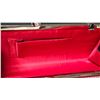 Image 5 : Red Satin Clutch with Rhinestone Detail, Bangles, Necklace, and Rose Hook