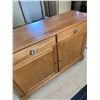 Image 3 : Wooden Sideboard Buffet With Kitchen accessories