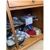 Image 7 : Wooden Sideboard Buffet With Kitchen accessories