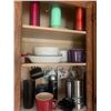 Image 2 : Glassware, Mugs, and Dinnerware Cabinet Collection