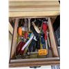 Image 1 : Three Drawers With Contents of Kitchen Tools and Miscellaneous Items
