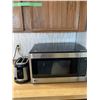 Image 1 : LG Stainless Steel Microwave and Hamilton Beach Toaster Set