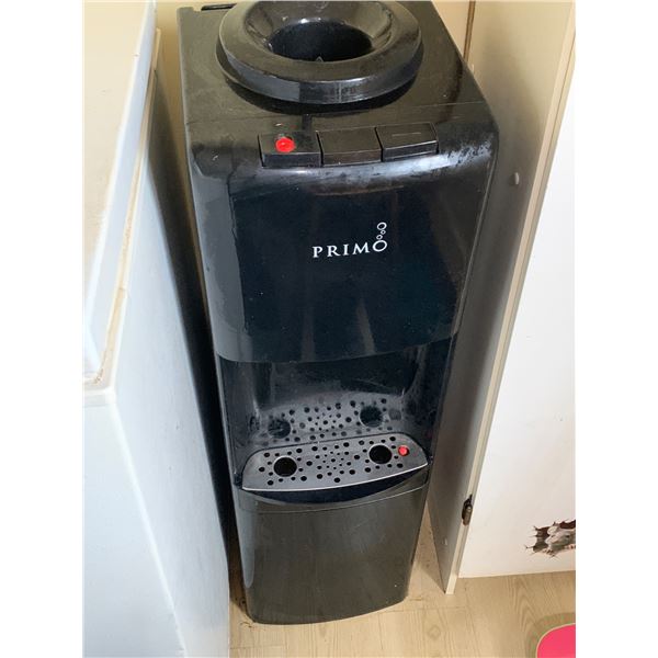 Primo Black Water Dispenser With Top-Loading Design