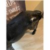 Image 3 : Black Horse Sculpture and Wooden Inspirational Wall Sign