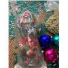 Image 5 : Vintage 1960s Christmas Ornaments, Including Glass Bulbs and Angel Tree Topper