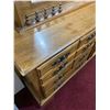 Image 3 : Wooden Dresser with Attached Mirror and Decorative Accents