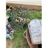 Image 2 : Rustic Outdoor Decor With Wheelbarrow