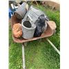 Image 4 : Rustic Outdoor Decor With Wheelbarrow