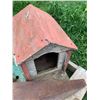 Image 2 : Miscellaneous Rustic Farmhouse Items With Small Wooden Structure