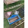 Image 3 : Garden Accessories with Decorative Scrollwork Pieces and Tools