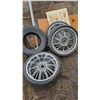 Image 1 : Three Multi-Spoke Alloy Wheels with Tires