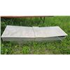 Image 1 : Heavy-Duty Diamond Plate Aluminum Tool Storage Box with Hinged Lid