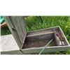 Image 2 : Heavy-Duty Diamond Plate Aluminum Tool Storage Box with Hinged Lid