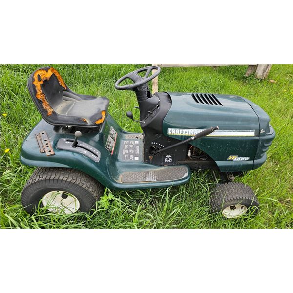Craftsman Lawn Tractor Riding Mower 