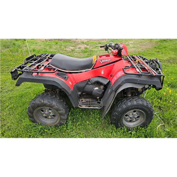 2004 Arctic Cat 4X4 Utility ATV With Front and Rear Racks