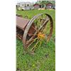 Image 3 : Antique Seed Planter and Wheeled Frame Attachment