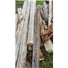 Image 1 : Weathered Wooden Fence Posts