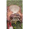 Image 3 : Western Saddle with Tooled Leather and JS Insignia