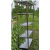 Image 1 : Metal Shelving Unit With Five Adjustable Shelves