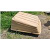 Image 3 : Beige Hard-Shell Plastic Roof Carrier